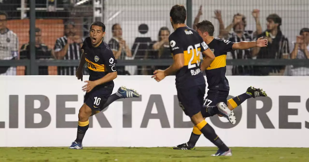 Video: a diez años del último gol de Riquelme en la Libertadores