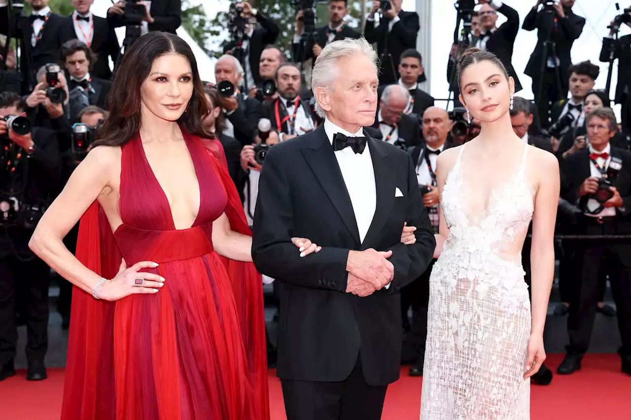 Michael Douglas recibe la Palma de Honor en Cannes