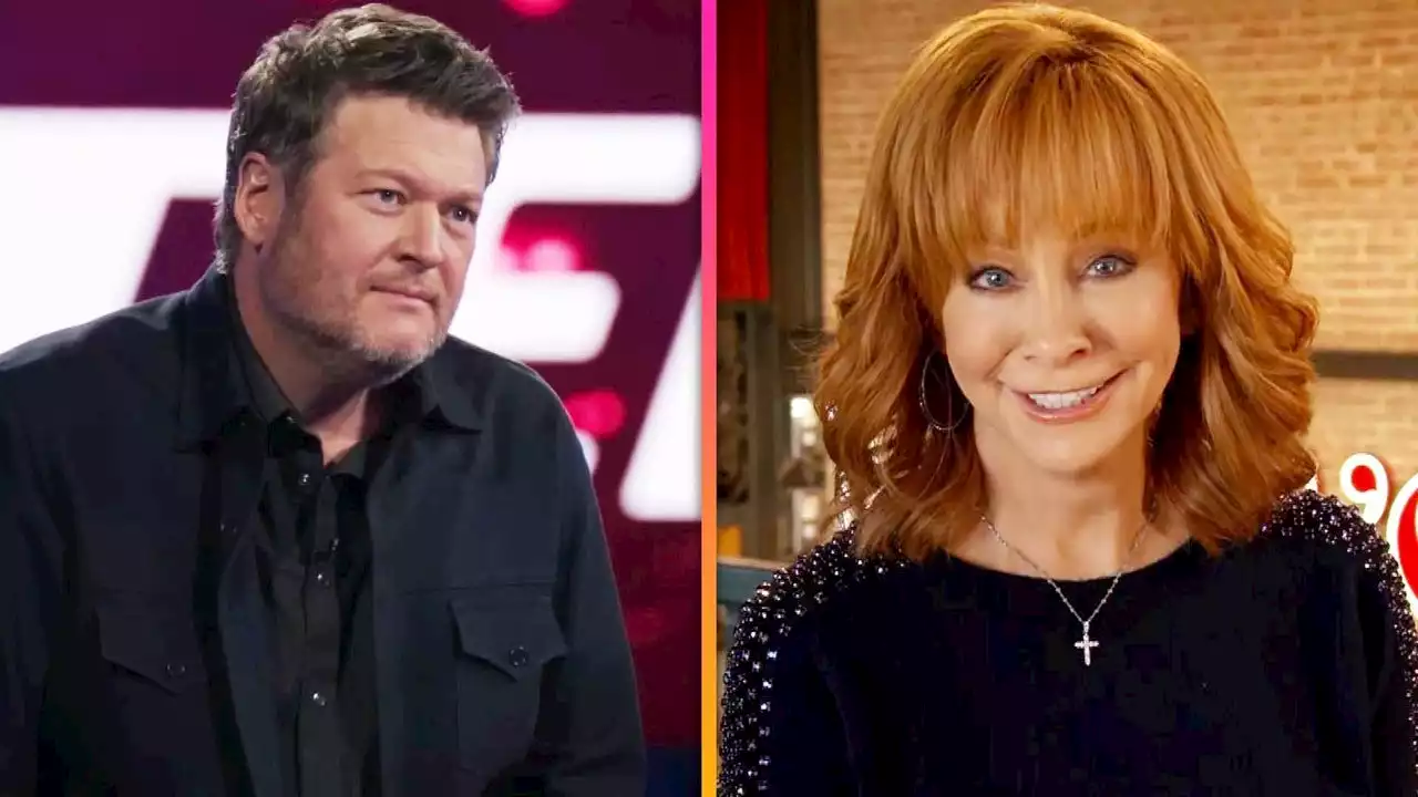 Blake Shelton Reacts to Reba McEntire Replacing Him on 'The Voice'