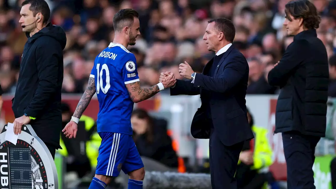 Rodgers 'extremely keen' on Tottenham job; report claims he'll 'persuade' Leicester duo to join him