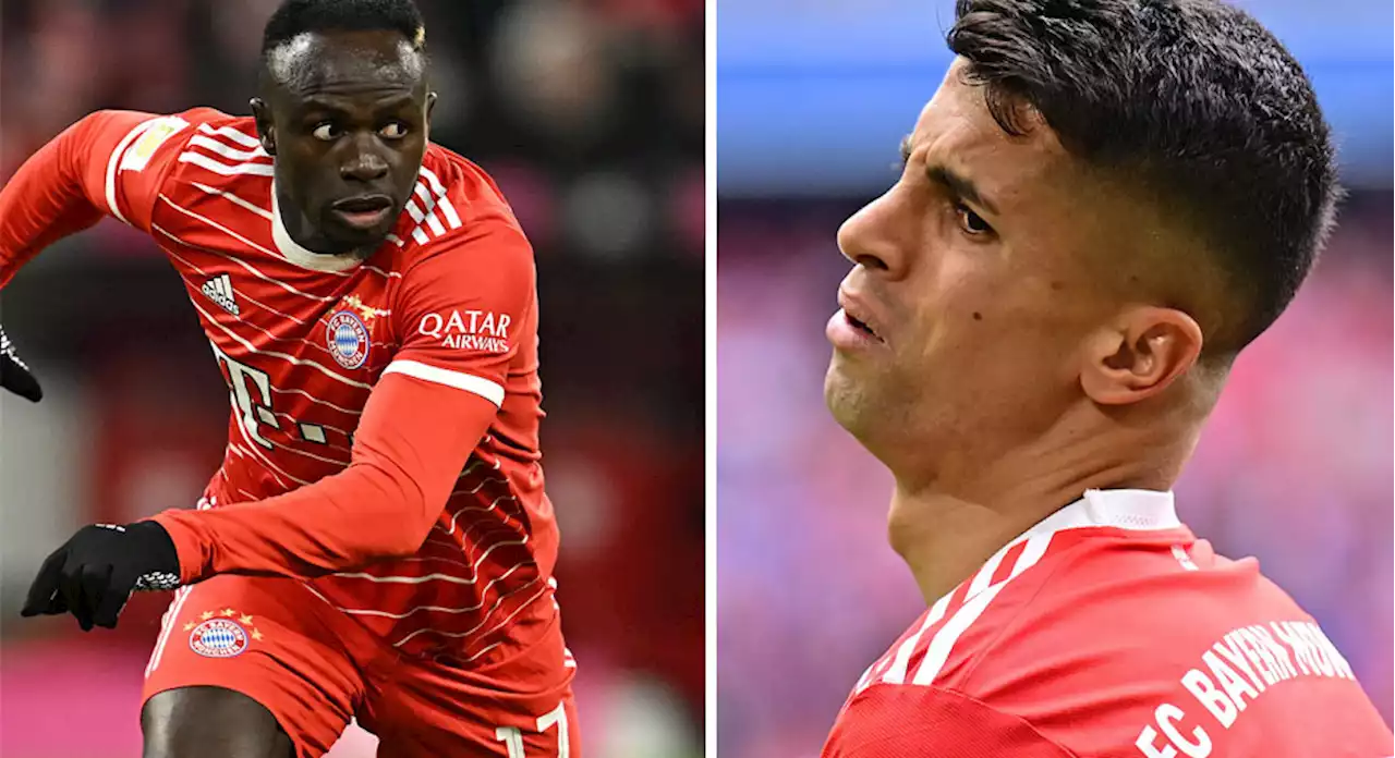 Uppgifter: Cancelo och Mané lämnar Bayern