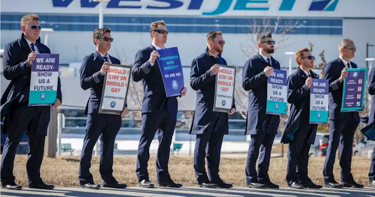 WestJet pilots issue 72-hour strike notice after failing to reach weekend deal | Globalnews.ca