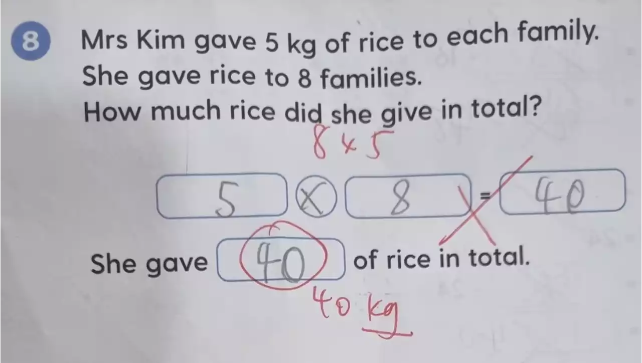 Yet another primary school Math question stumps netizens - Singapore News