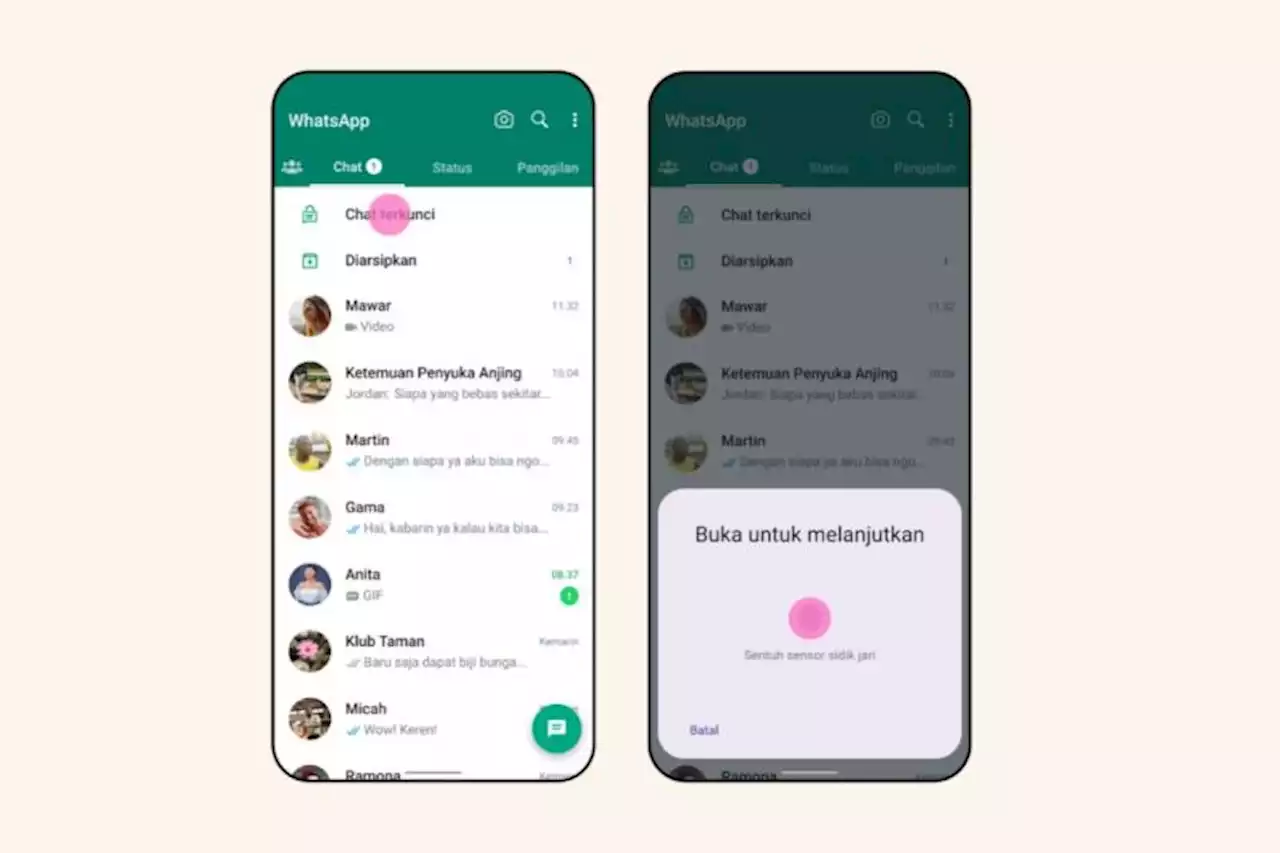 WhatsApp Menghadirkan Fitur Chat Lock, Ini Fungsinya