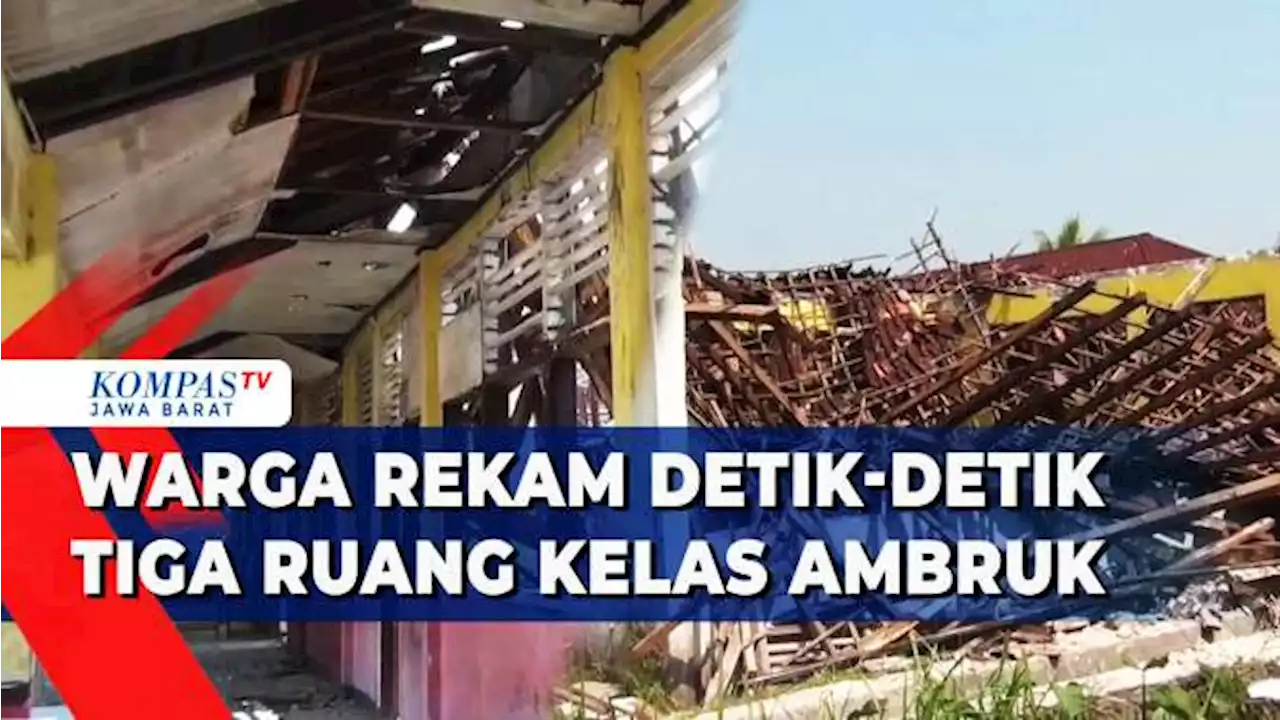 Kondisi Sudah Rapuh, Tiga Ruang Kelas Ambruk