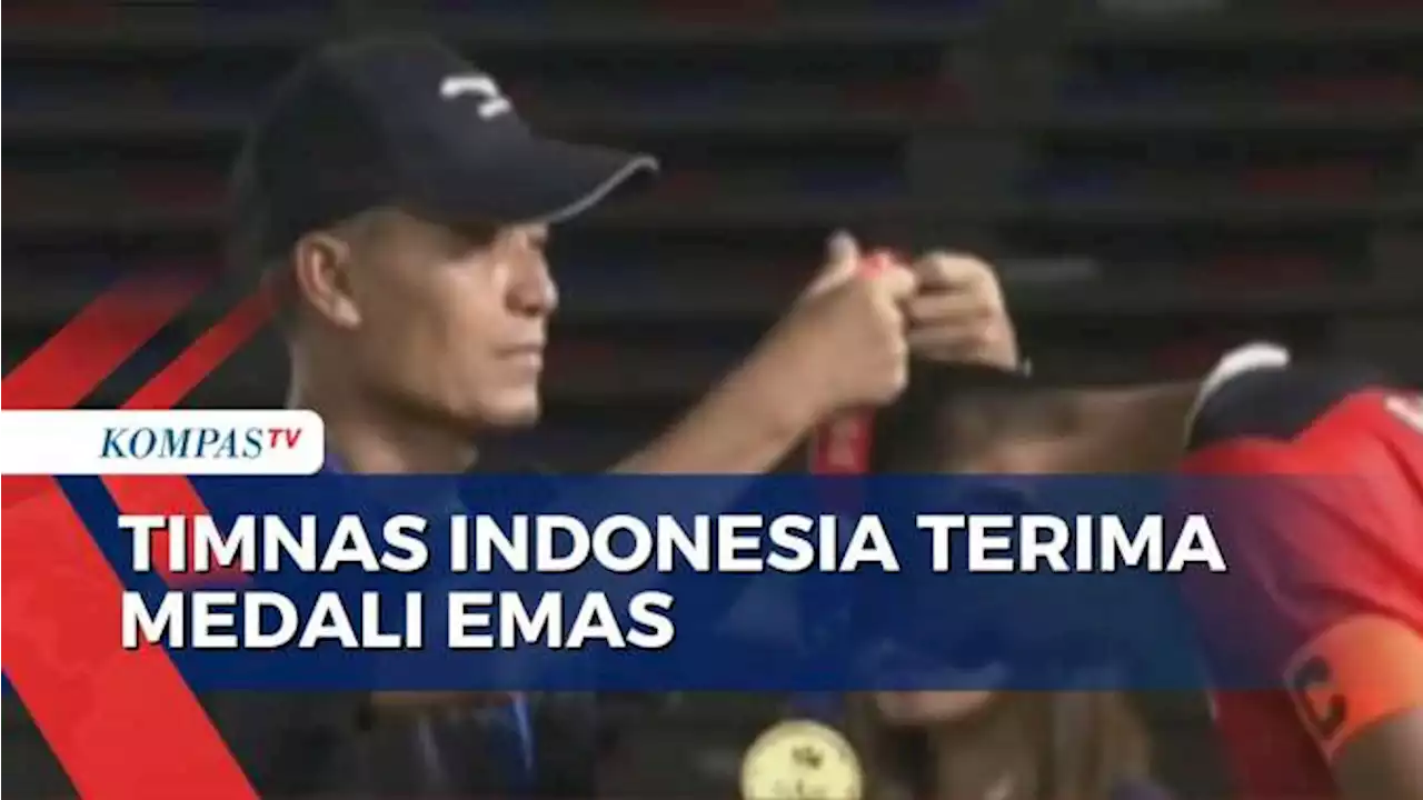 Momen Menpora Dito Ariotedjo Kalungkan Medali Emas pada Timnas U-22!