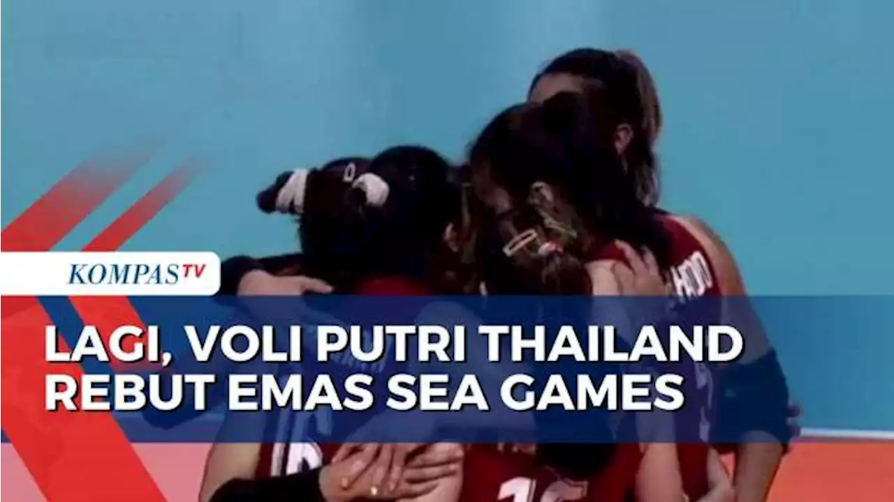 Tim Voli Putri Thailand Rebut Emas SEA Games ke-14 Kalinya