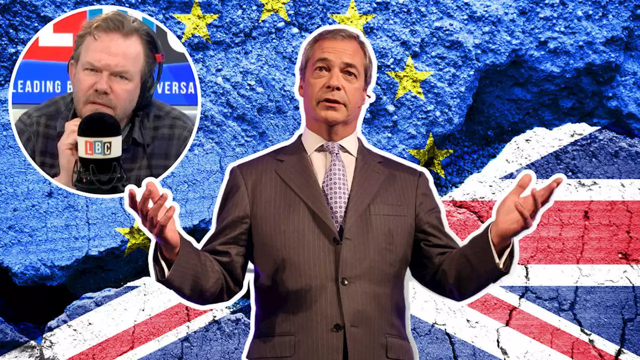 'Breathtaking bone-headedness': James O'Brien reacts to Nigel Farage's admission that Brexit 'failed'