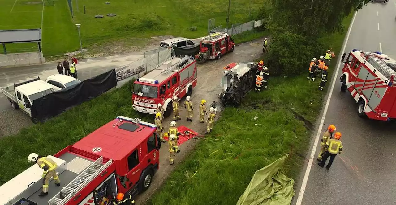 Ein Toter bei Frontalzusammenstoß auf der B141 im Gemeindegebiet von Hohenzell