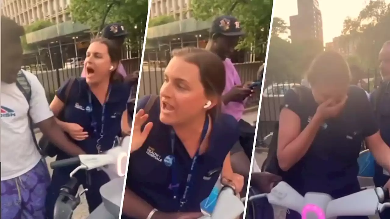 Video of NYC Hospital Worker's Citi Bike Confrontation Under Review, Bellevue Says