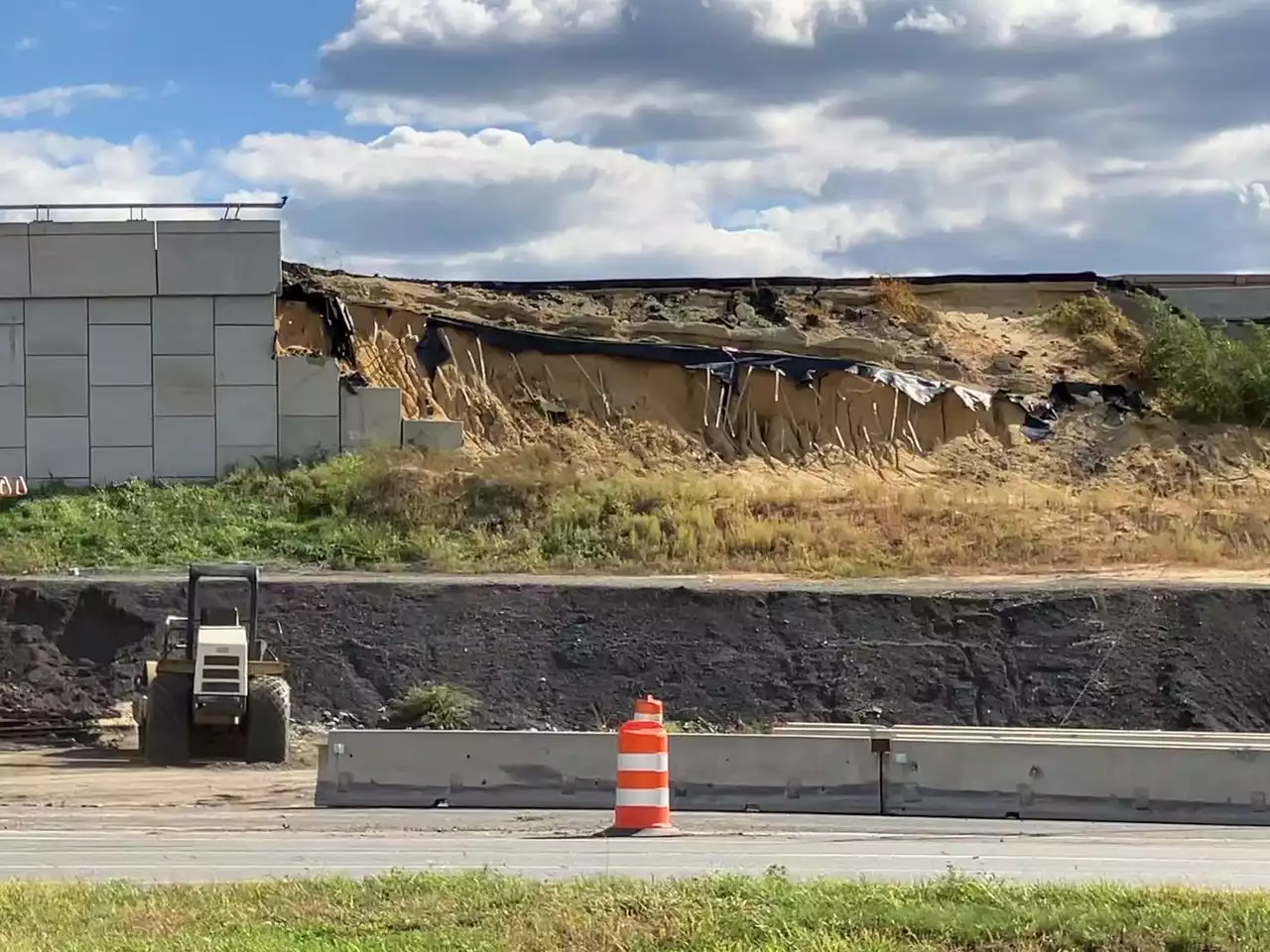 Work has started on $92M project to replace collapsed I-295 retaining wall