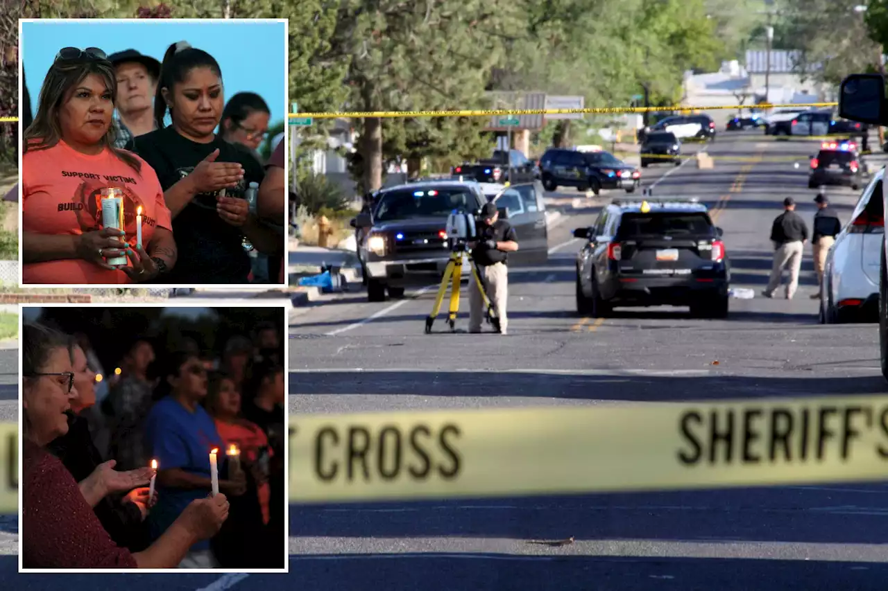 New Mexico gunman who killed 3 and injured 6 shot randomly at cars, houses: police