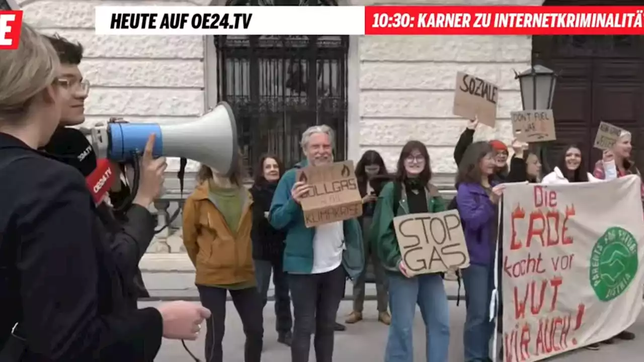 Klima-Aktivisten protestieren vor Klima-Gipfel - oe24.at