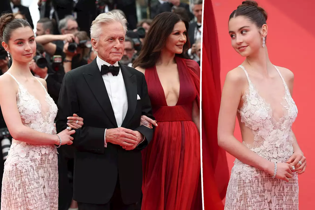 Michael Douglas and Catherine Zeta-Jones’ daughter Carys stuns at 2023 Cannes Film Festival