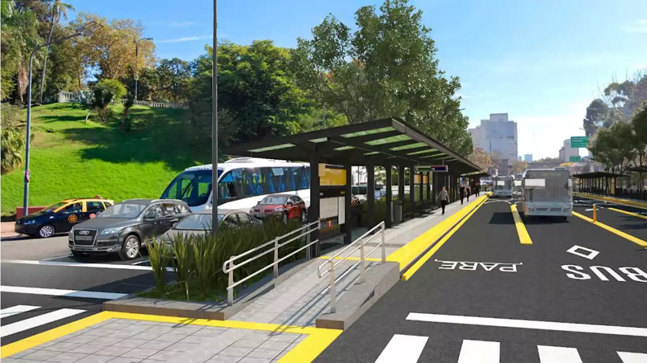 La Ciudad de Buenos Aires inauguó la extensión del Metrobus del Bajo hasta La Boca