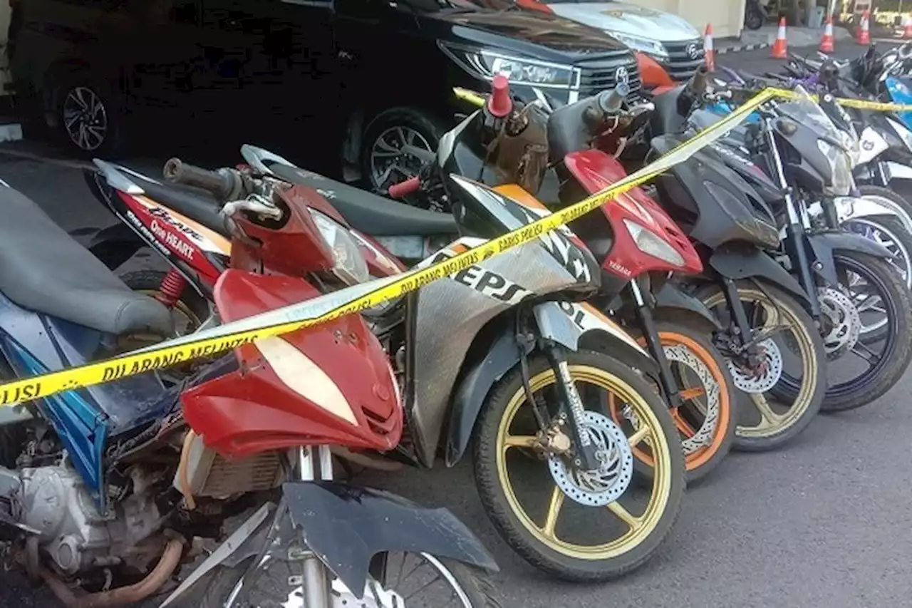 Komplotan Curanmor di Garut Dibekuk Polisi, 27 Motor Jadi Barang Bukti