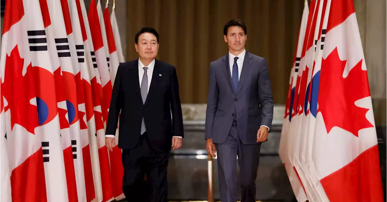 Canada's Trudeau to visit South Korea; focus on minerals, security