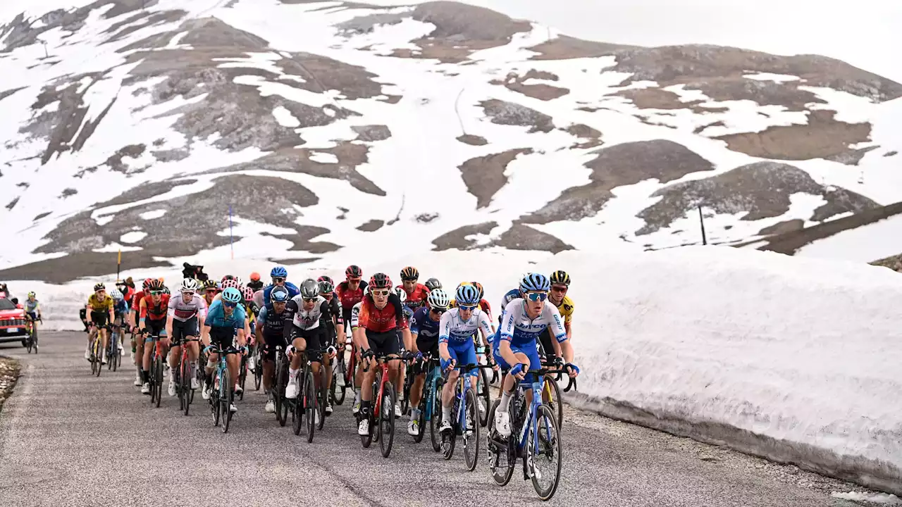 Giro: pourquoi le parcours de la 13e étape sera modifié ce vendredi