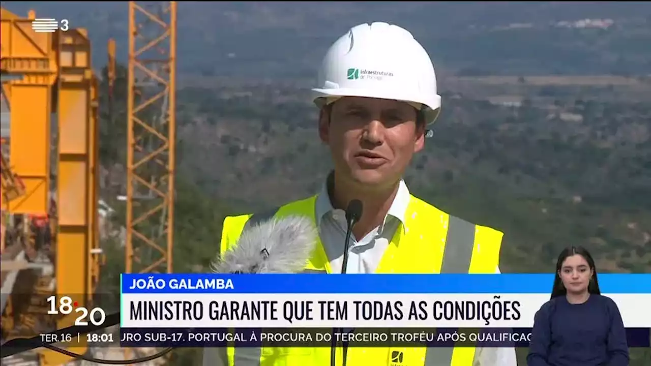 João Galamba considera manter 'todas as condições' para exercer o cargo