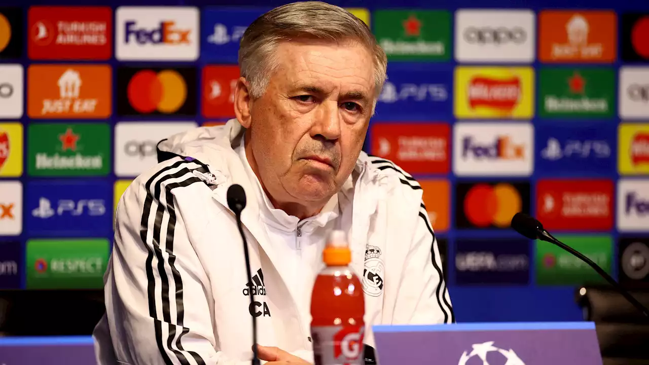 Ancelotti: 'Tienes que olvidarte de Haaland y pensar en Vinicius'