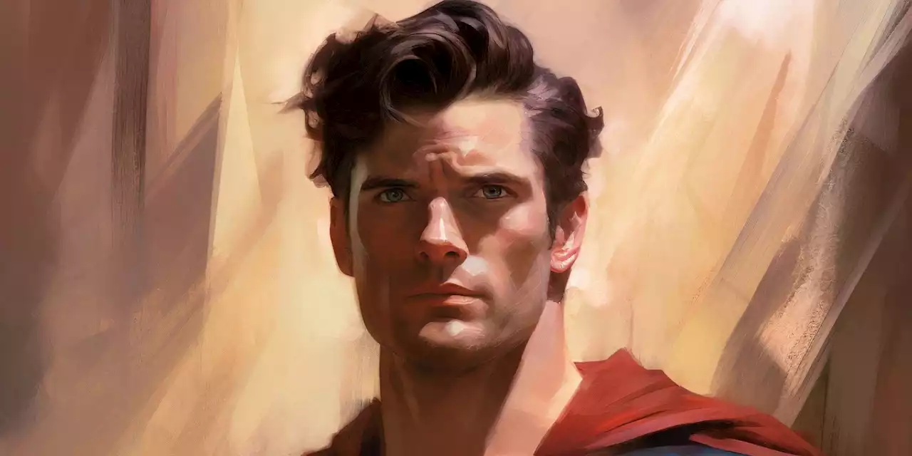 New Superman Frontrunner Looks Even More Like Henry Cavill In Fan Art Of James Gunn's DC Hero