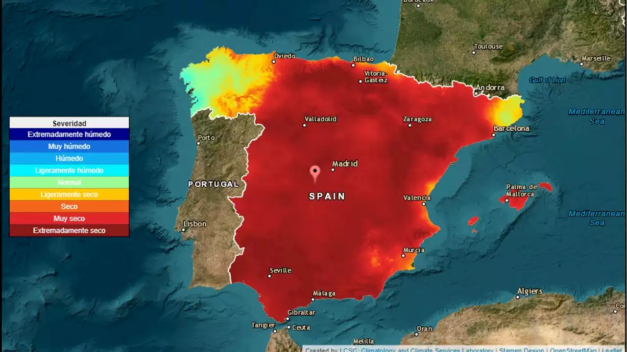 Mapa de la sequía en España: la situación sigue siendo crítica, pero mejora tras la lluvia de los últimos días