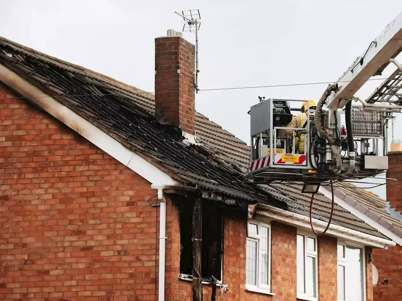 Arson arrest after house fire damages Telford home