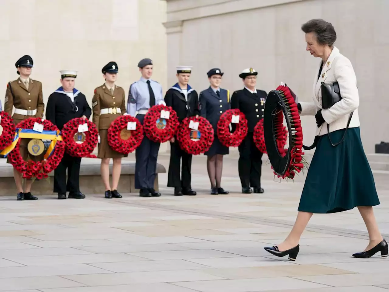 Princess Royal in Staffordshire says country owes ‘debt of gratitude’ to National Servicemen