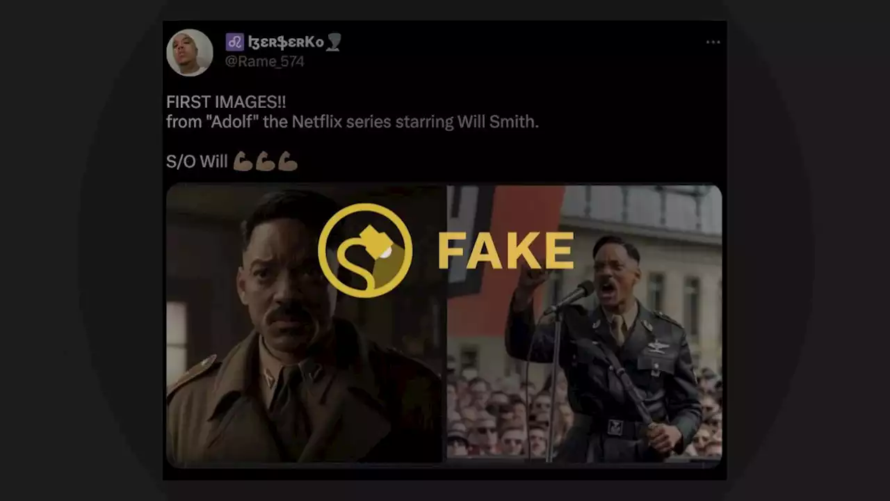 Is Will Smith Playing Hitler in a New Netflix Series?