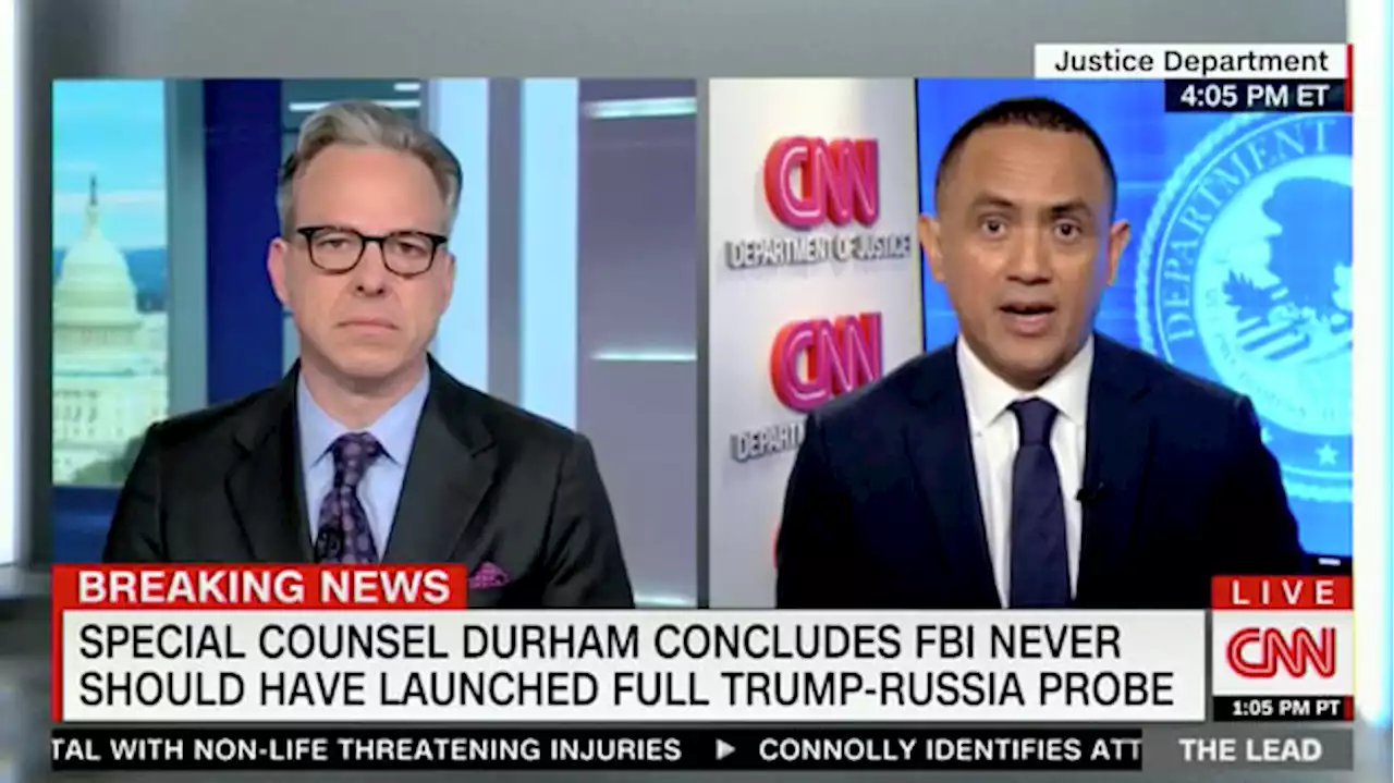 Tapper Says Durham Report Is ‘Devastating’ Despite Analysis