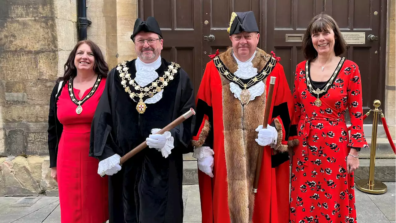 Councillor Biff Bean takes over as the 818th Mayor of Lincoln