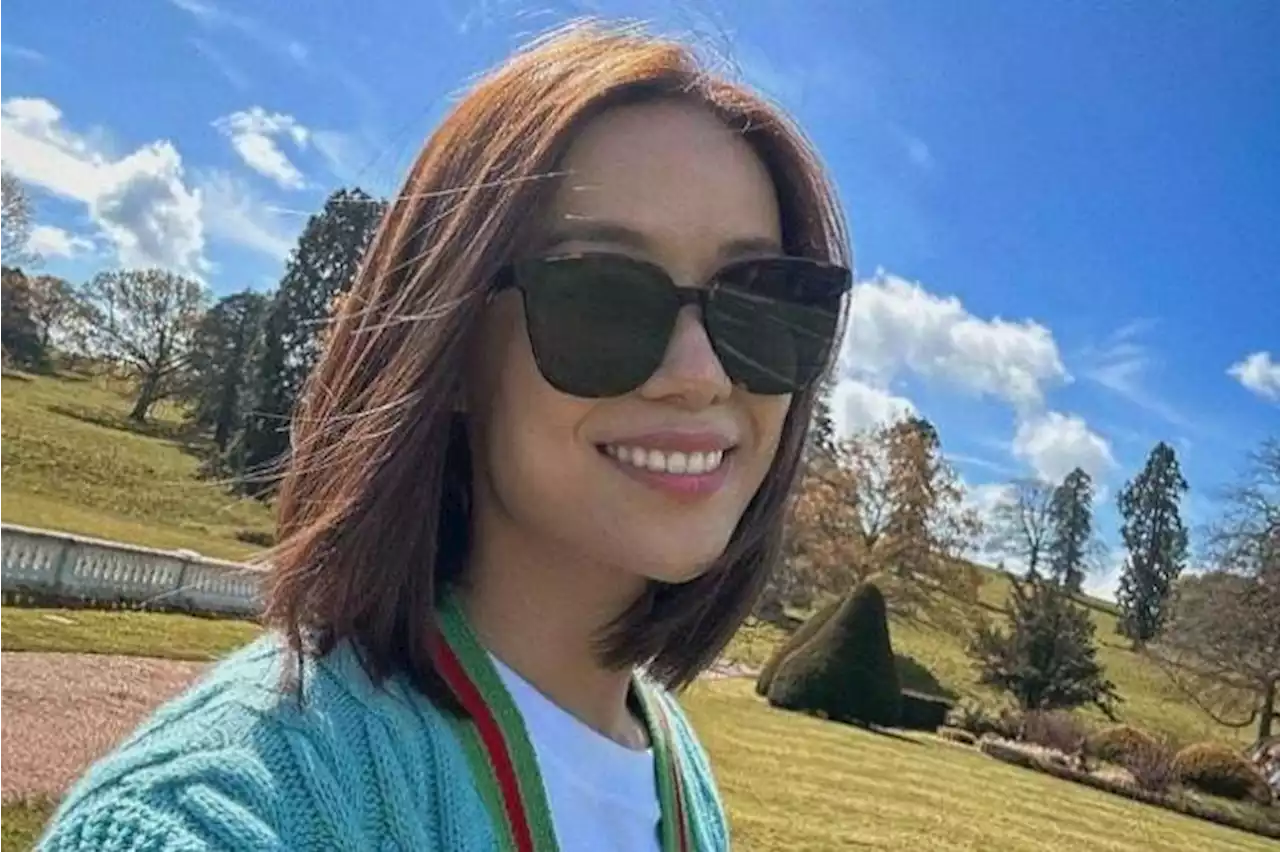 Actress Rebecca Lim interrupts honeymoon in Britain for work trip