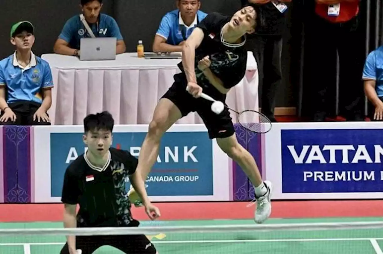 SEA Games: S'pore’s Johann Prajogo, Nge Joo Jie win badminton men’s doubles bronze