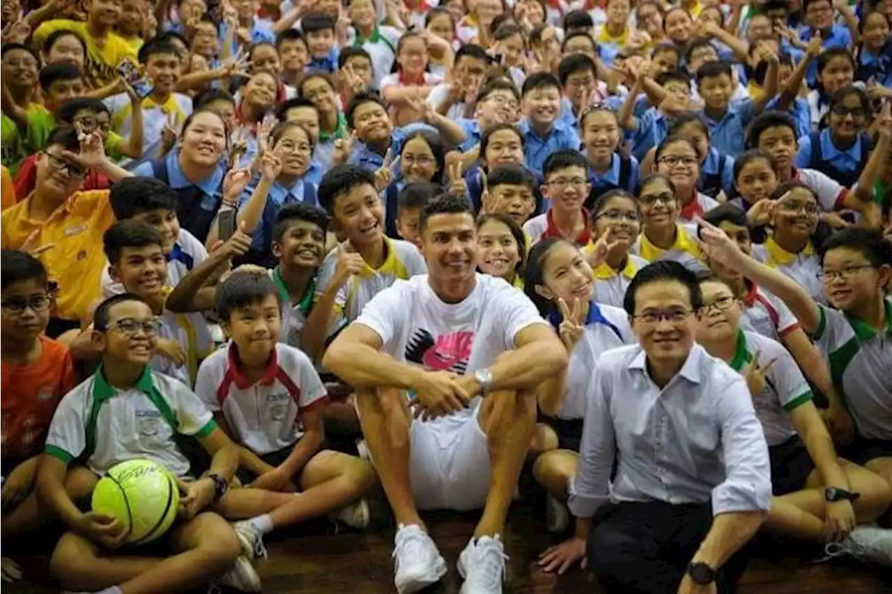 Superstar footballer Cristiano Ronaldo to visit Singapore in June