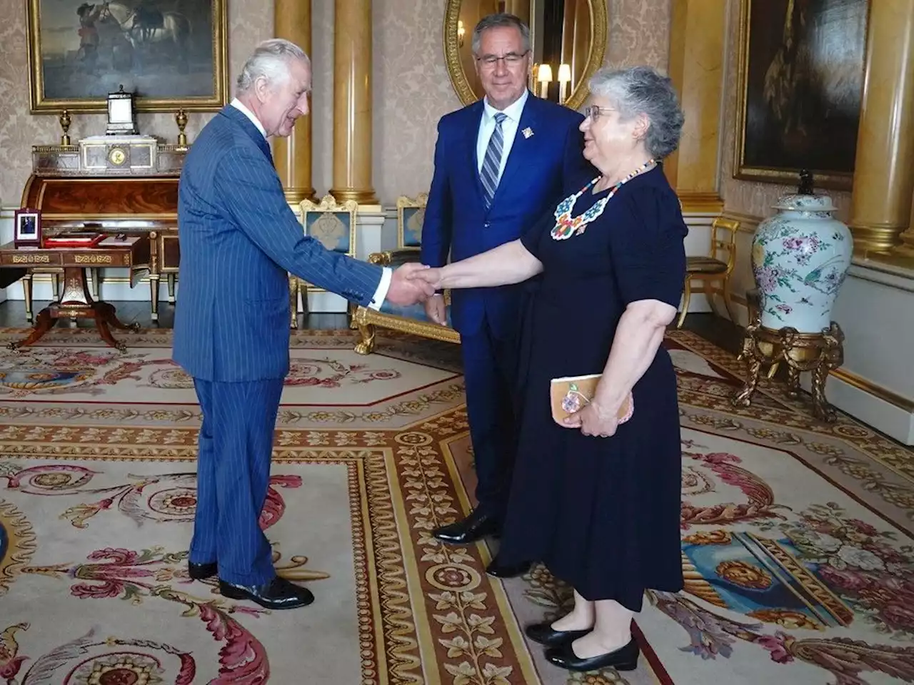 'A great honour': Lt.-Gov. Mirasty meets King Charles at palace