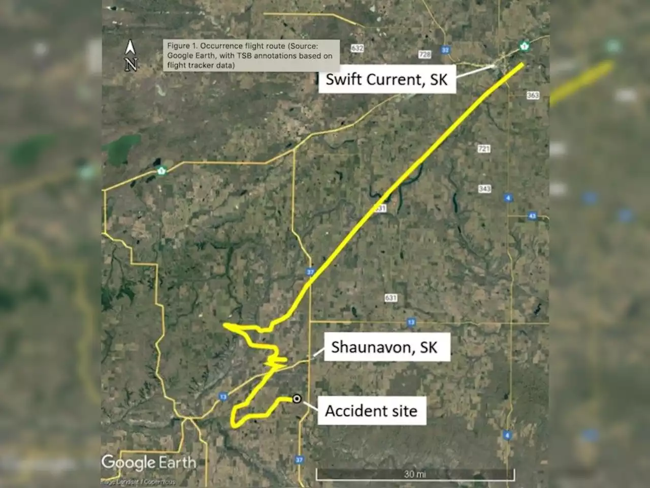 Federal agency releases report on fatal plane crash in Saskatchewan