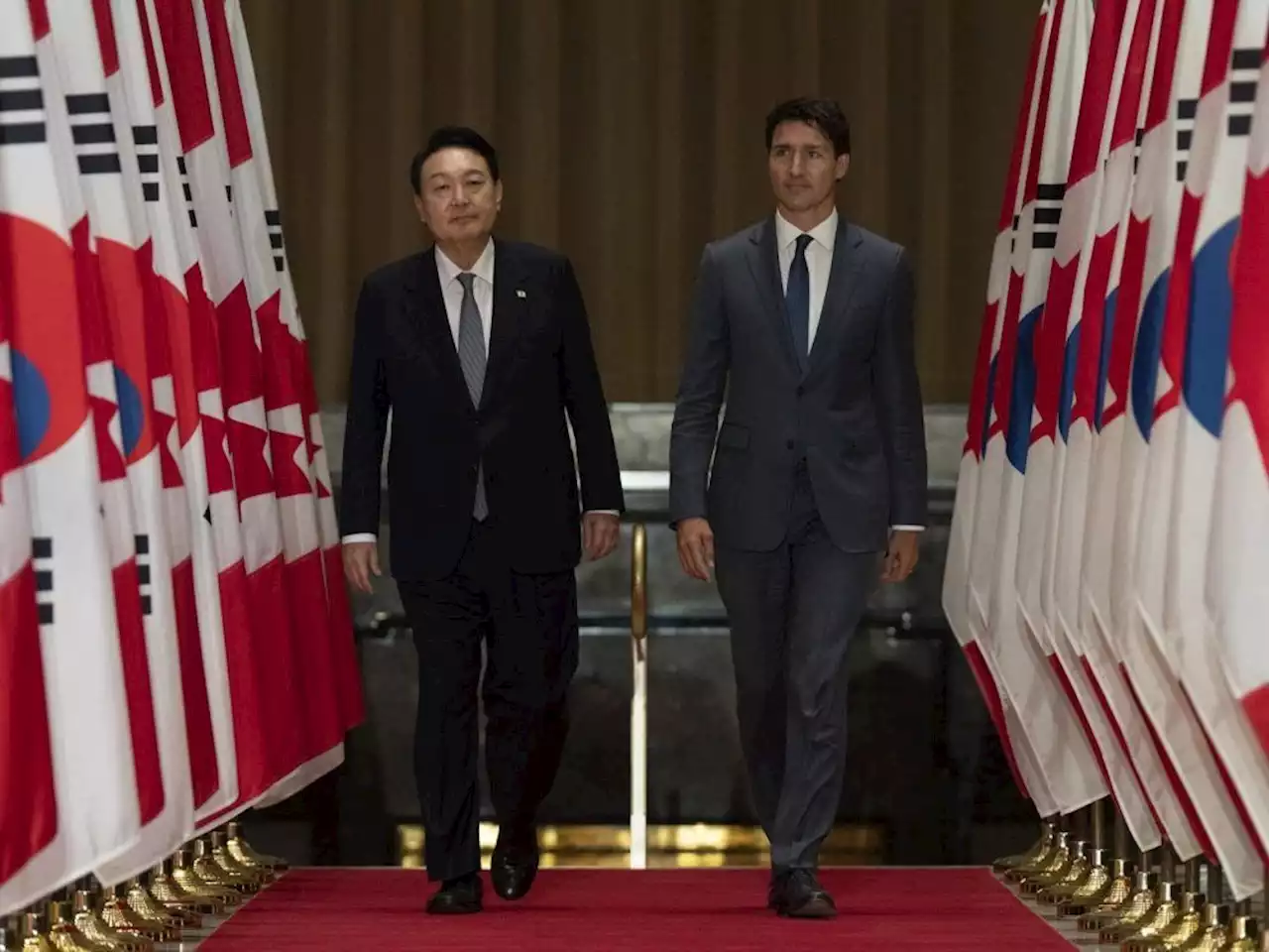 Trudeau on his first official visit to South Korea to talk global and energy security, youth mobility program