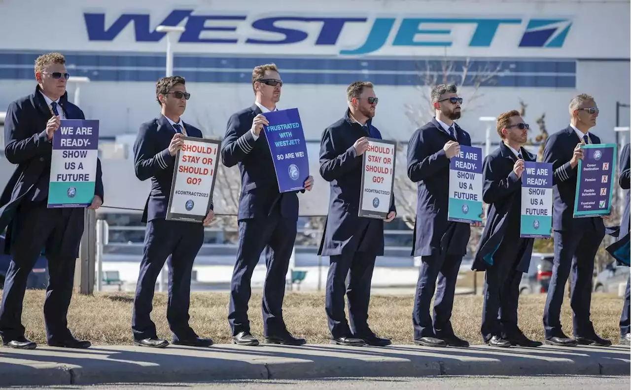 WestJet pilots issue strike notice ahead of May long weekend