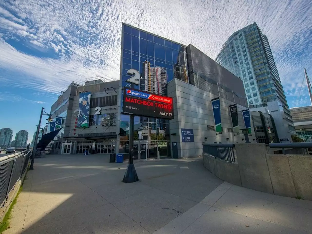 Vancouver's Rogers Arena ranked 25th out of all NHL arenas