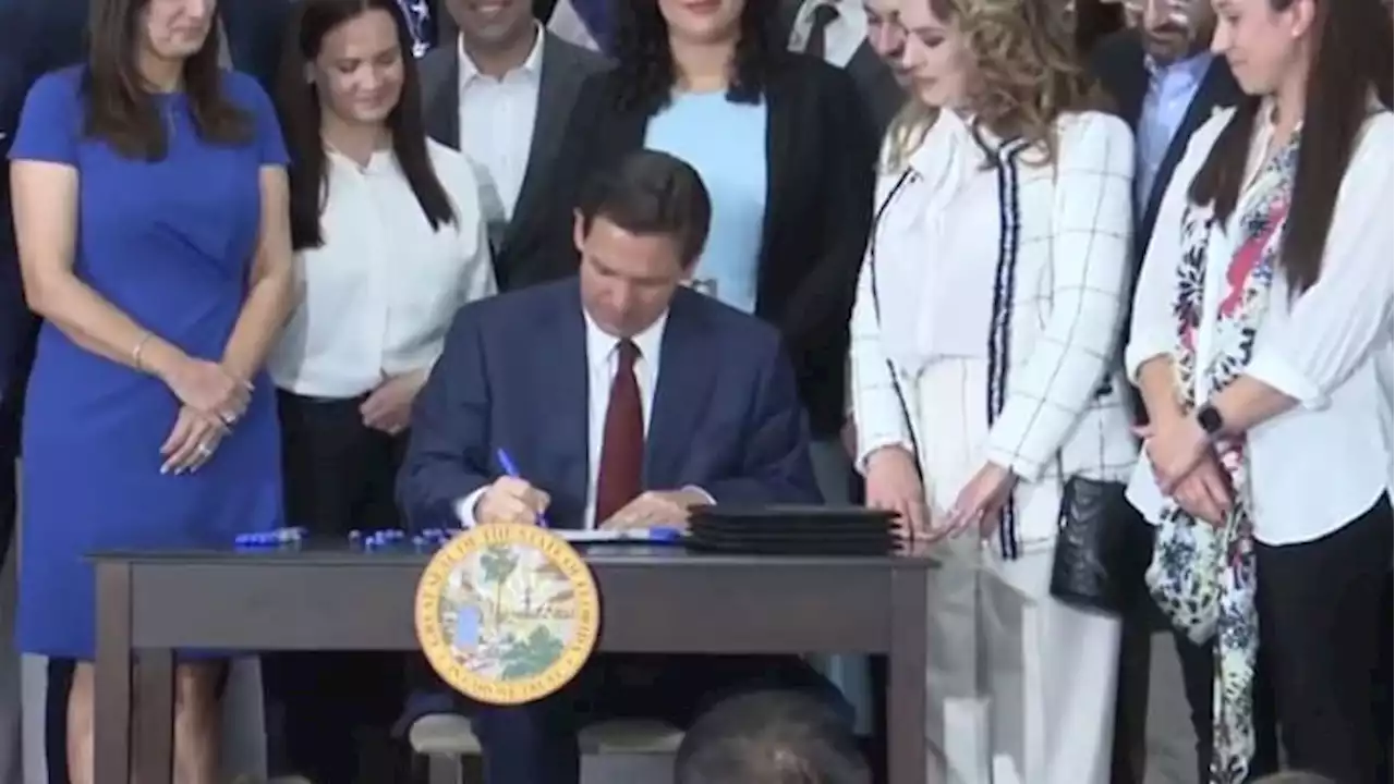 Gov. DeSantis to sign human trafficking bills at news conference in South Florida