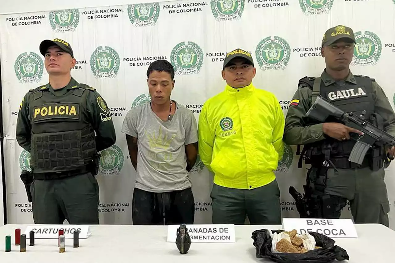 Capturado presunto responsable del atentado contra la Fuerza Pública en el norte del Cauca