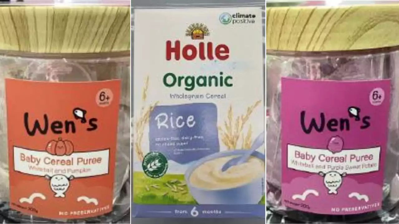 Three baby food products recalled in Singapore due to high arsenic levels