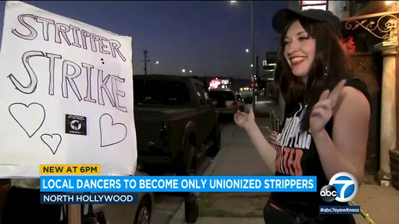 Strippers at North Hollywood club set to form union after 15-month fight