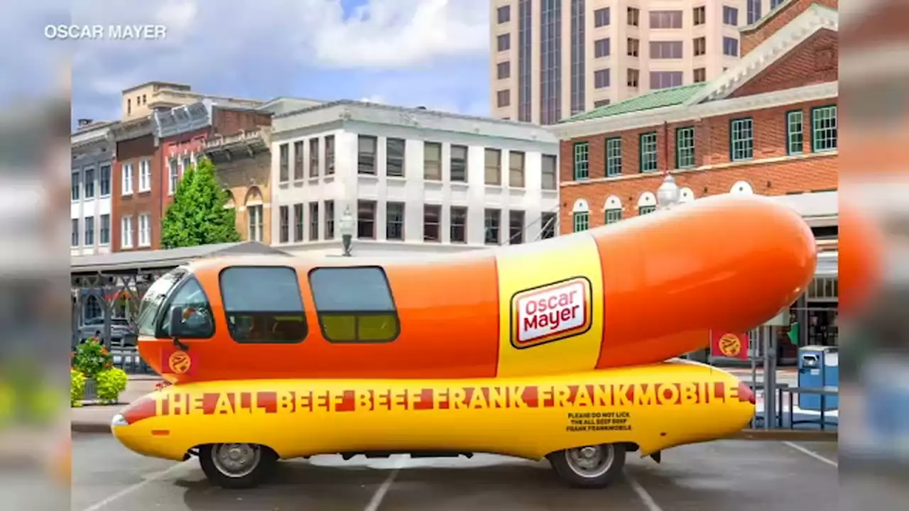 Oscar Mayer Wienermobile gets a new rebrand, name to celebrate franks