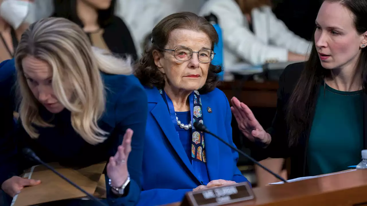 Sen. Dianne Feinstein says 'I've been here' despite absence from Capitol Hill, raising concerns