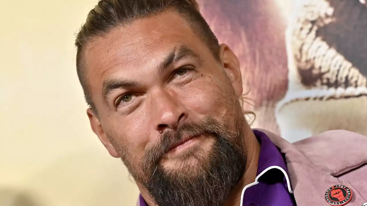 Jason Momoa's Got a Mohawk-Ponytail-Braid Thing Goin' On Now