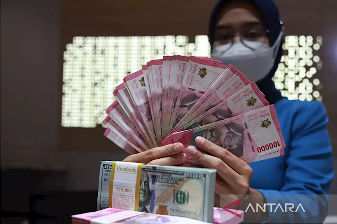 Rupiah pada akhir perdagangan Rabu melemah jadi Rp14.868 per dolar AS