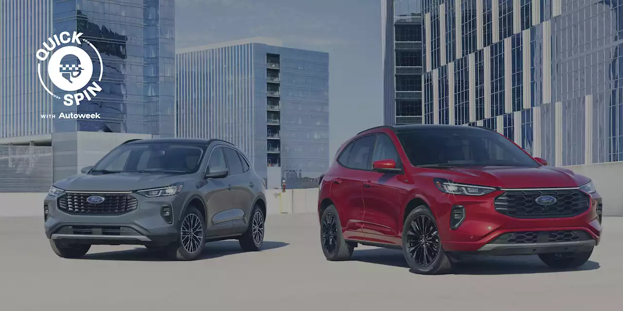 The 2023 Ford Escape Gets a New Front Fascia—and More Attitude