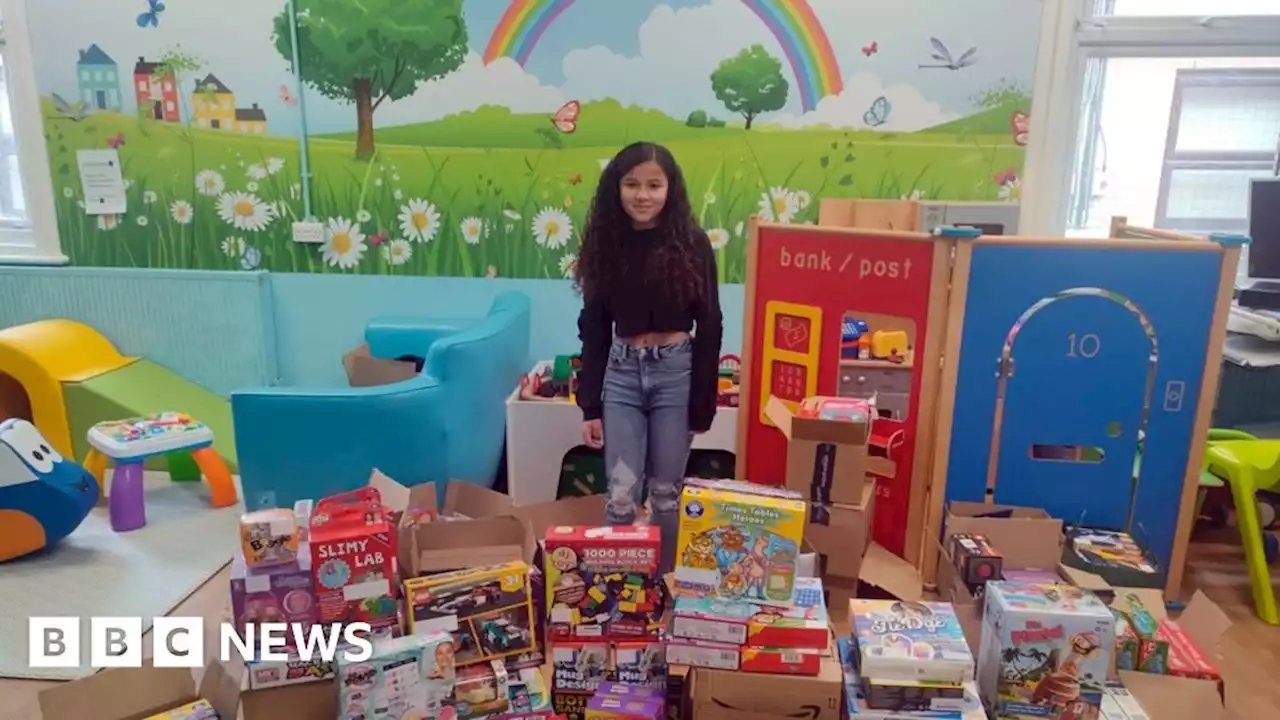 Epsom Hospital: Teen marks cancer milestone with huge toy donation