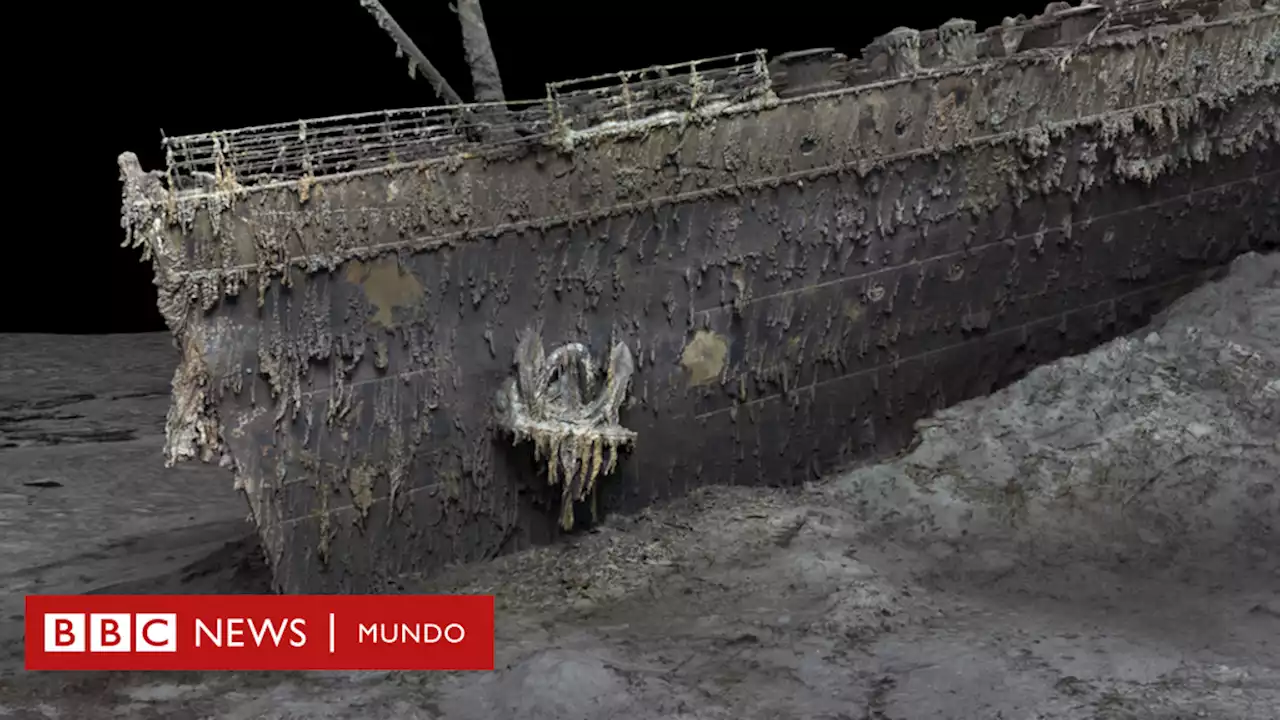 Las detalladas imágenes del Titanic que muestran el famoso naufragio como nunca lo habías visto - BBC News Mundo